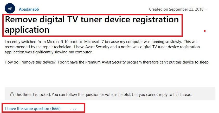 Digital TV Tuner Device Registration Application - What is It and How to Fix It