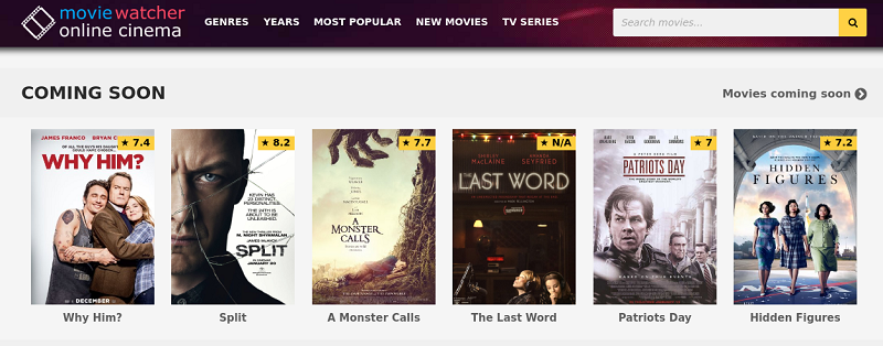 Best Sites Like MovieWatcher to Watch Movies