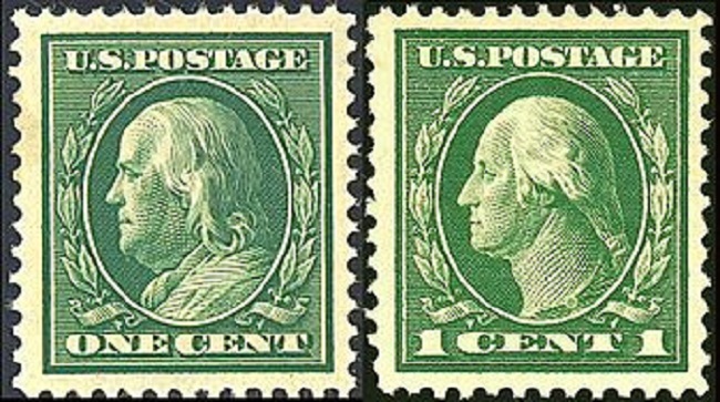 Most Valuable 1 Cent Benjamin Franklin Stamp Value
